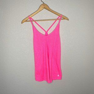 VSX Sport Pink Pok A Dot razorback Tank Large